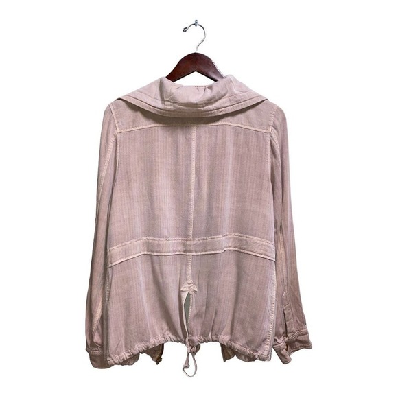 BKE Utility Jacket Size Large.  100% Rayon - Picture 4 of 8